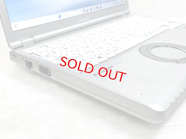 画像8: Panasonic Let's note CF-SZ6RDEVS (Core i5-7300U 2.6GHz/8GB/SSD 128GB/Wi-Fi/Webカメラ/Window11 Pro/12.1インチ)