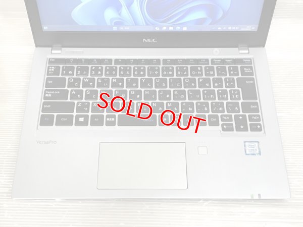 画像4: NEC VersaPro VKT16/B-3 (Core i5-8250U 1.6Ghz/8GB/SSD 256GB/Wi-Fi/Webカメラ/Windows11 Pro/13.3インチ)