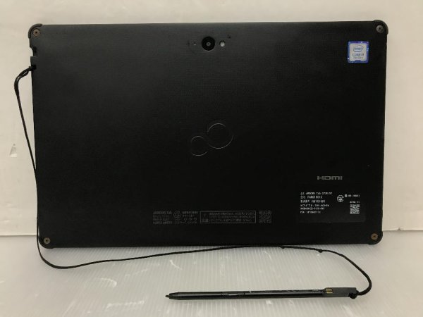 画像2: 富士通 ARROWS Tab Q738/SE (Core i3-7130U 2.7GHz/4GB/SSD 128GB/Wi-Fi/Webカメラ/Windows11 Home/13.3インチ)