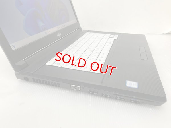 画像6: 富士通 LIFEBOOK A749/A (Core i7-8665U 1.9Ghz/8GB/SSD 256GB/Wi-Fi/DVDマルチ/Windows11 Pro/15.6インチ)