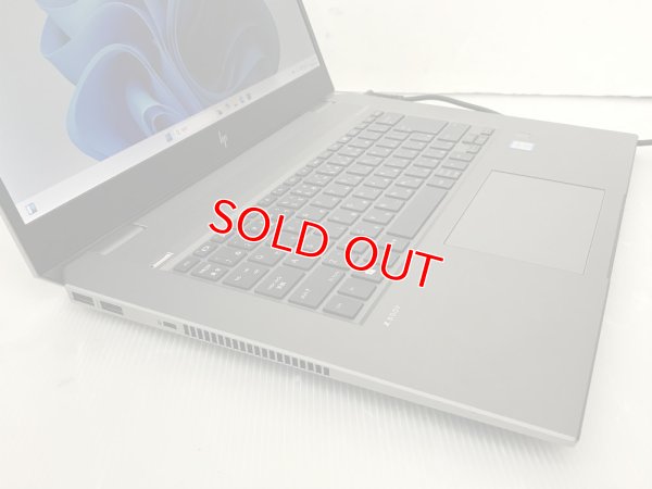 画像6: HP ZBOOK STUDIO G5 (Core i7-8750H 2.2Ghz/16GB/NVMe 512GB/Wi-Fi/Webカメラ/Windows11 Pro/15.6インチ)
