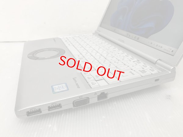 画像7: Panasonic Let's note CF-SV7RFCVS (Core i5-8350U 1.7GHz/8GB/SSD 256GB/Wi-Fi/Webカメラ/Window11 Pro/12.1インチ)