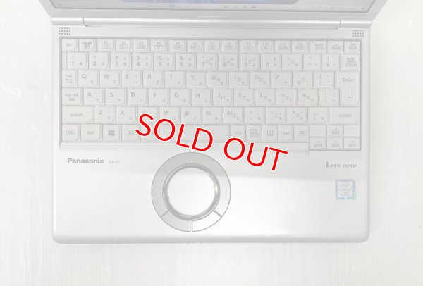 画像3: Panasonic Let's note CF-SV7RDCVS (Core i5-8350U 1.7GHz/8GB/SSD 256GB/Wi-Fi/Webカメラ/Window11 Pro/12.1インチ)