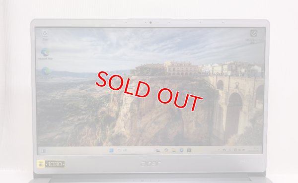 画像2: Aser SF314-56-N78U/SF (Core i7-8565U 1.8GHz/8GB/SSD 256GB/Wi-Fi/Webカメラ/14inch/Windows11 Home)