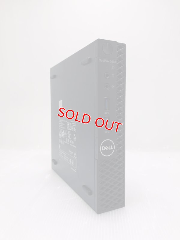 画像1: DELL OptiPlex 3060MFF (Core i7-8700T 2.4GHz/8GB/SSD 512GB+HDD 500GB/Windows11 Pro) ウルトラスリム