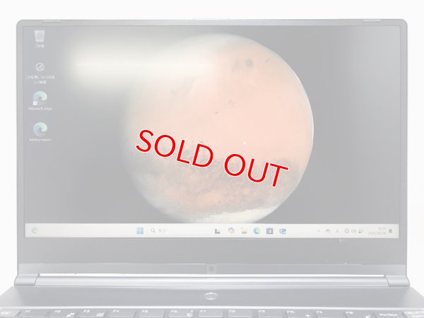 画像2: ドスパラ GALLERIA GWL250YF (Core i5-8265U 1.6GHz/8GB/SSD 256GB/Wi-Fi/Webカメラ/GeForce MX250/Windows11 Pro/14インチ)