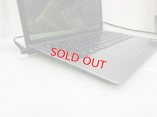 画像6: VAIO VJPG11C11N (Core i5-8250U 1.6GHz/8GB/SSD 256GB/Wi-Fi/Webカメラ/Windows11 Pro/13.3インチ)