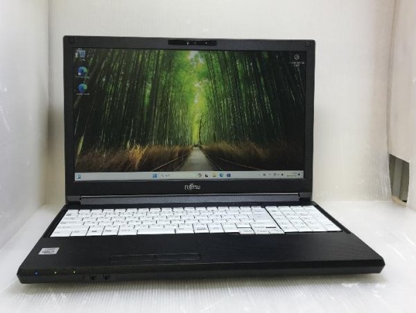 画像1: 富士通 Lifebook A5510/DX (Core i5-10210U 最大4.2GHz/8GB/SSD 256GB/Wi-Fi/Webカメラ/DVDマルチ/Windows11 Pro/15.6インチ)
