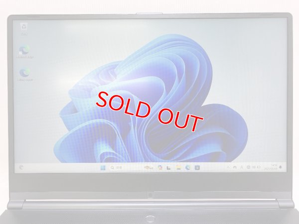 画像2: ドスパラ GALLERIA GWL250YF (Core i5-8265U 1.6GHz/8GB/SSD 256GB/Wi-Fi/Webカメラ/GeForce MX250/Windows11 Pro/14インチ)