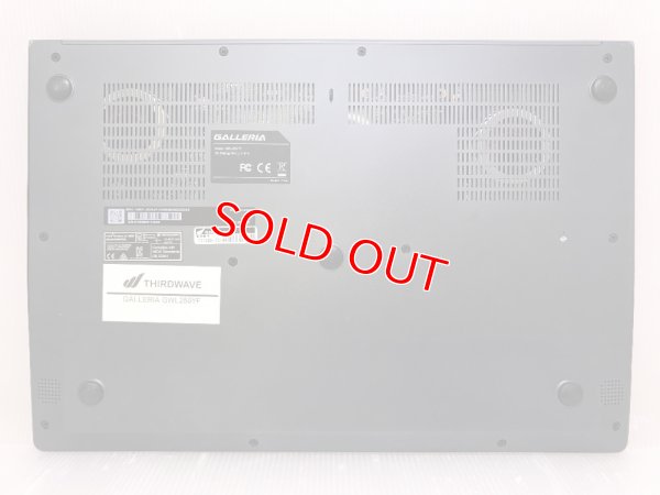 画像5: ドスパラ GALLERIA GWL250YF (Core i5-8265U 1.6GHz/8GB/SSD 256GB/Wi-Fi/Webカメラ/GeForce MX250/Windows11 Pro/14インチ)
