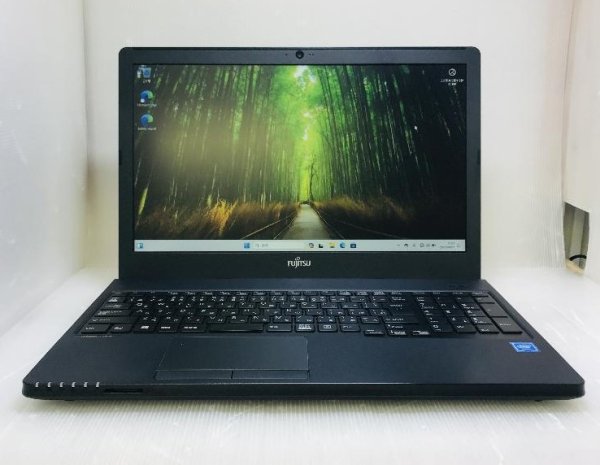 画像1: 富士通 LIFEBOOK A359/BX (Celeron-3965U 2.2GHz/4GB/500GB/DVDマルチ/Wi-Fi/Webカメラ/Windows11 Pro/15.6インチ)