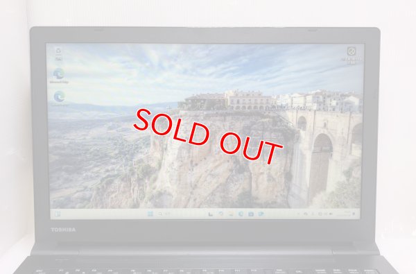 画像2: 東芝 dynabook B65/M (Core i3-8130U 2.2Ghz/4GB/500GB/DVDマルチ/Wi-Fi/Windows11 Pro/15.6インチ)