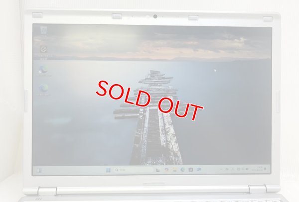 画像2: Panasonic Let's note CF-SZ5WD65S (Core i5-6200U 2.3GHz/4GB/SSD 128GB/DVDマルチ/Wi-Fi/Webカメラ/Window11 Pro/12.1インチ)