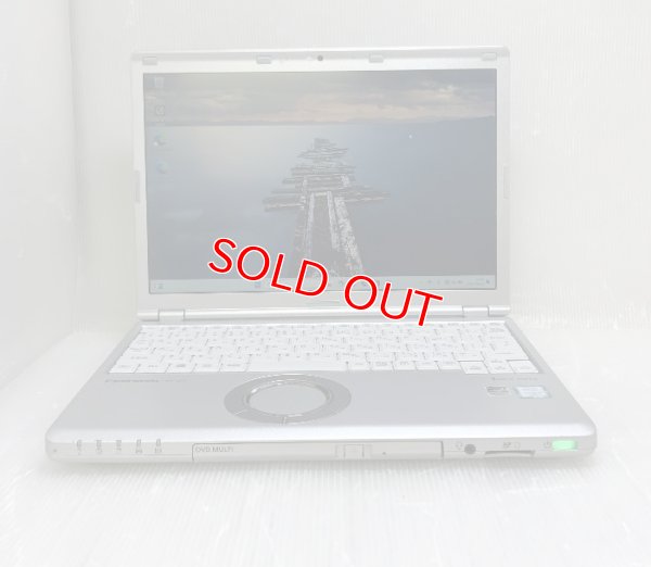 画像1: Panasonic Let's note CF-SZ5WD65S (Core i5-6200U 2.3GHz/4GB/SSD 128GB/DVDマルチ/Wi-Fi/Webカメラ/Window11 Pro/12.1インチ)