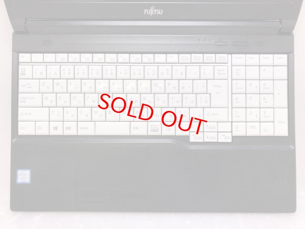 画像3: 富士通 LIFEBOOK A579/BX (Core i5-8265U 1.6GHz/8GB/SSD 256GB/DVDマルチ/Wi-Fi/Webカメラ/Windows11 Pro/15.6インチ)