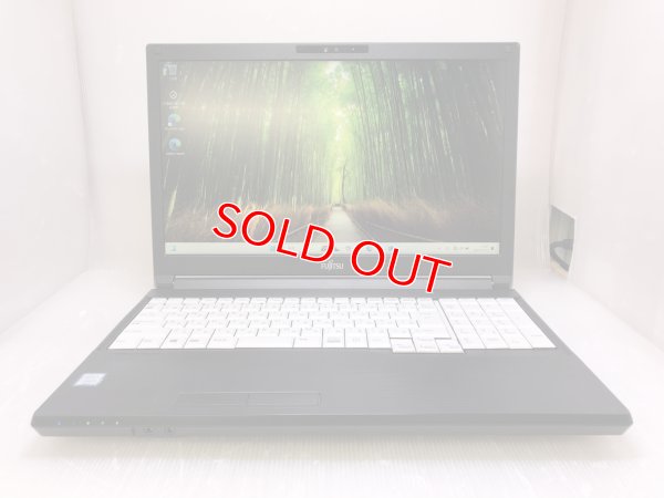 画像1: 富士通 LIFEBOOK A579/BX (Core i5-8265U 1.6GHz/8GB/SSD 256GB/DVDマルチ/Wi-Fi/Webカメラ/Windows11 Pro/15.6インチ)