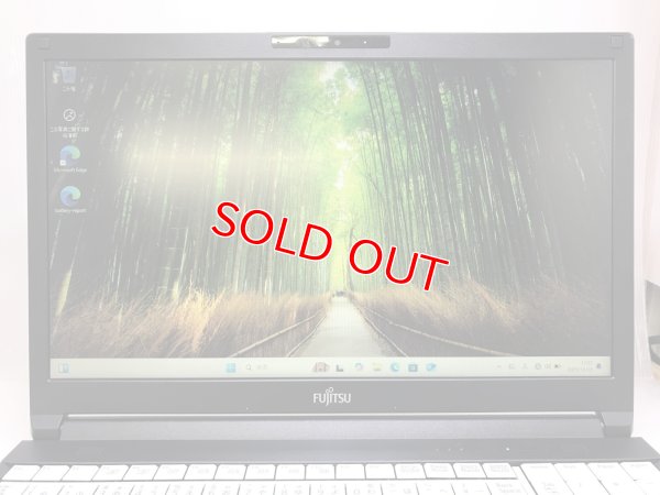 画像2: 富士通 LIFEBOOK A579/BX (Core i5-8265U 1.6GHz/8GB/SSD 256GB/DVDマルチ/Wi-Fi/Webカメラ/Windows11 Pro/15.6インチ)