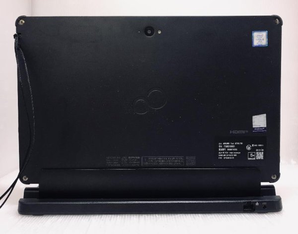 画像4: [B級品]富士通 ARROWS Tab Q738/SB (Core i5 8350U 1.7GHz/8GB/128GB/Wi-Fi/Webカメラ/Windows 11 Pro/13.3インチ)