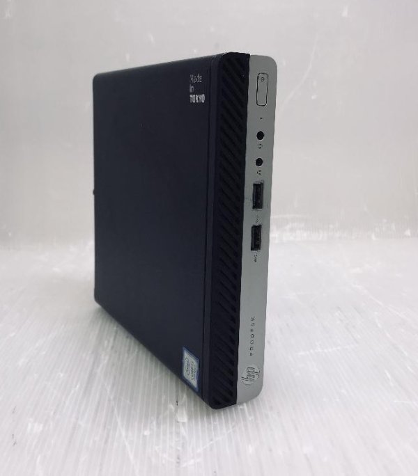 画像1: HP ProDesk 400G5 DM (Core i3-9100T 3.1GHz/8GB/SSD 256GB/Wi-Fi/Windows11 Pro) ウルトラスリム