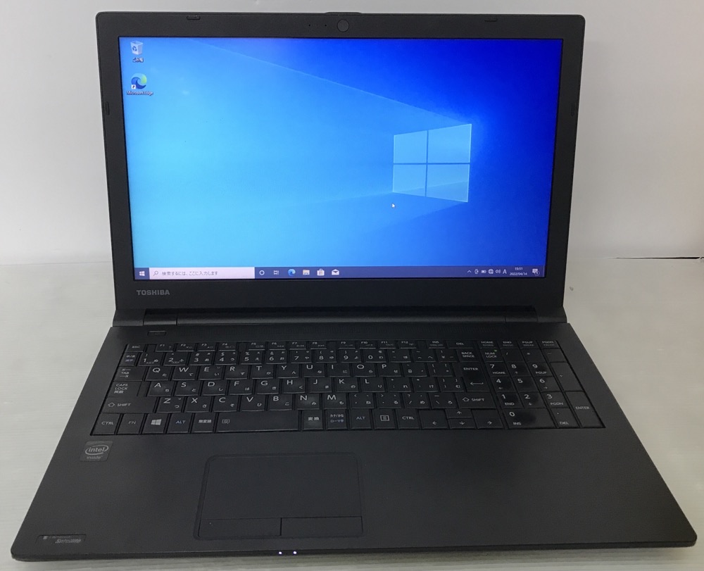 TOSHIBA dynabook R35 Celeron 4GB 新品SSD120GB スーパーマルチ