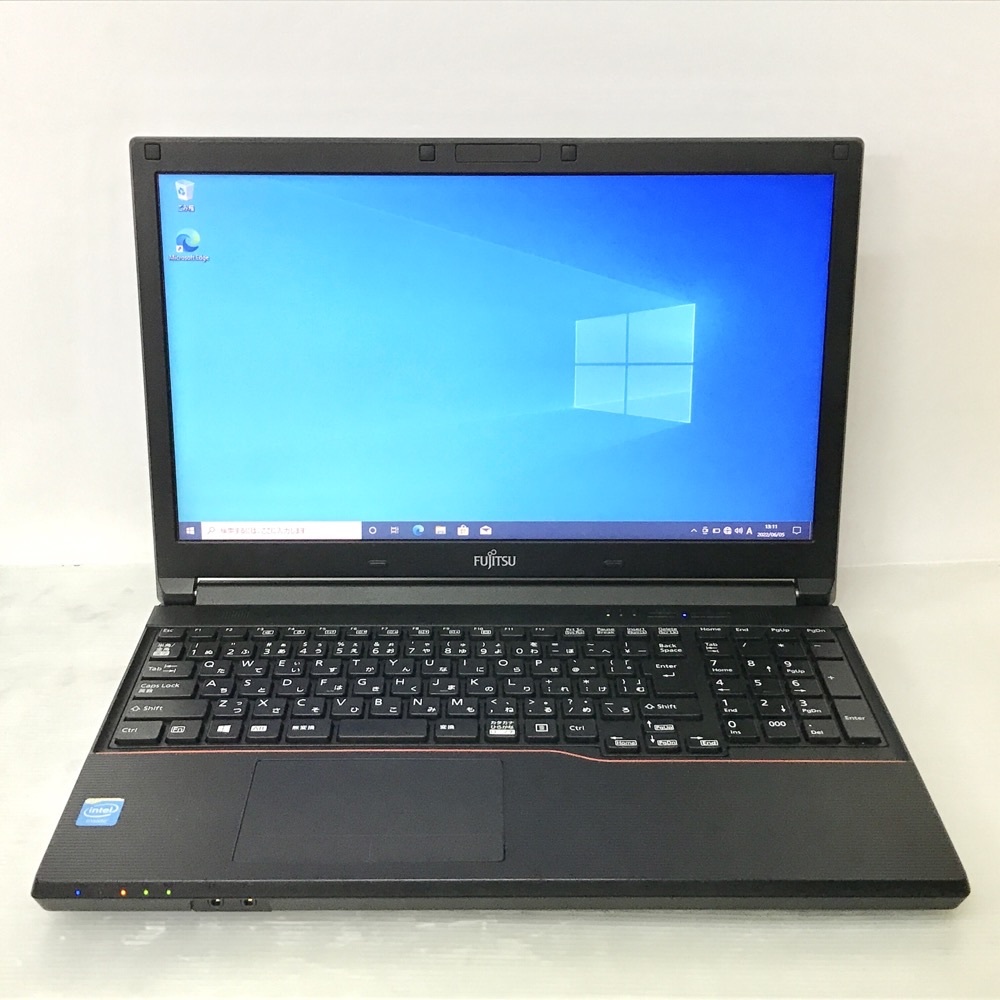 FUJITSU Notebook LIFEBOOK A574 Celeron 8GB HDD250GB スーパーマルチ