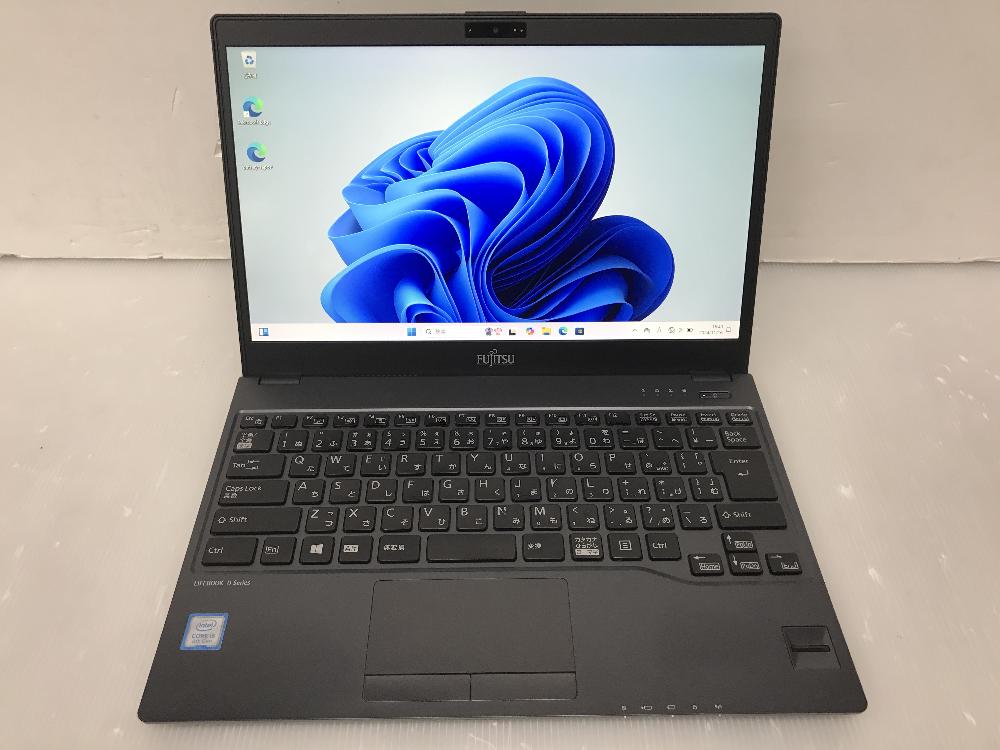 富士通 LIFEBOOK U938/S (Core i5-8250U 1.6Ghz/8GB/SSD 256GB/Wi-Fi/Webカメラ/Windows11 Pro/13.3インチ)