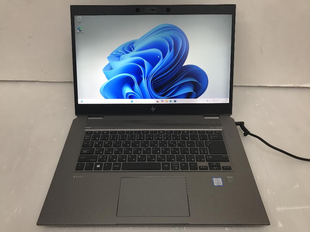 HP ZBOOK STUDIO G5 (Core i7-8750H 2.2Ghz/16GB/NVMe 512GB/Wi-Fi/Webカメラ/Windows11 Pro/15.6インチ)