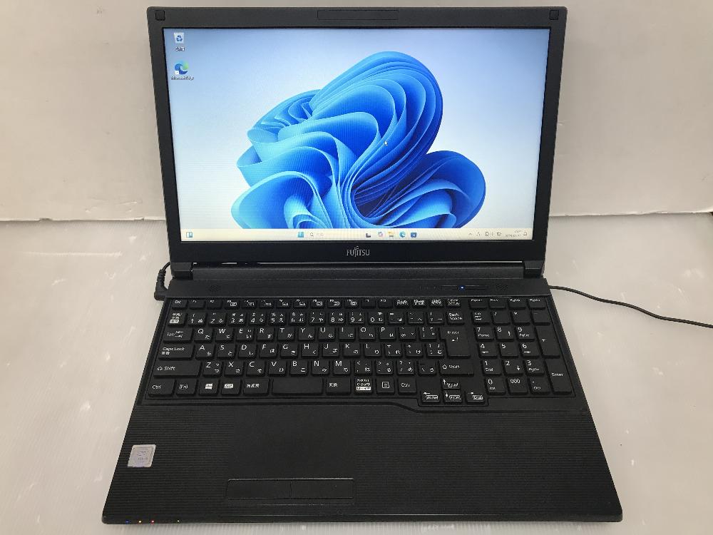 富士通 LIFEBOOK A579/B (Core i3-8145U 2.1Ghz/8GB/SSD 256GB/Wi-Fi/DVD-ROM/Windows11 Pro/15.6インチ)