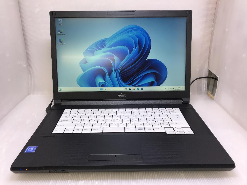 富士通 LIFEBOOK A579/B (Celeron-4205U 1.8Ghz/8GB/SSD 256GB/Windows11 Pro/15.6インチ)