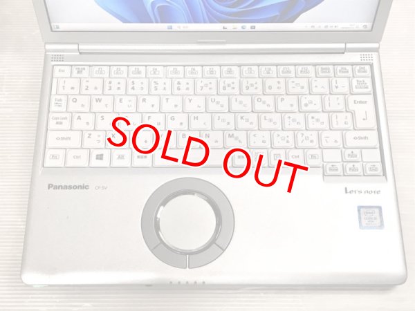 画像4: ●Panasonic Let's note CF-SV7RDCVS (Core i5-8350U 1.7GHz/8GB/SSD 256GB/Wi-Fi/Webカメラ/Window11 Pro/12.1インチ) (4)