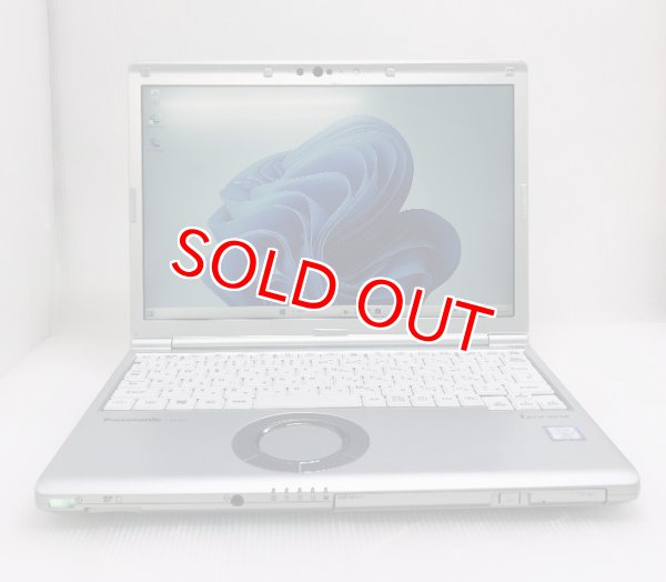 画像1: Panasonic Let's note CF-SV8RDAVS (Core i5-8365U 1.6GHz/8GB/SSD 256GB/DVDマルチ/Wi-Fi/Webカメラ/Window11 Pro/12.1インチ) (1)