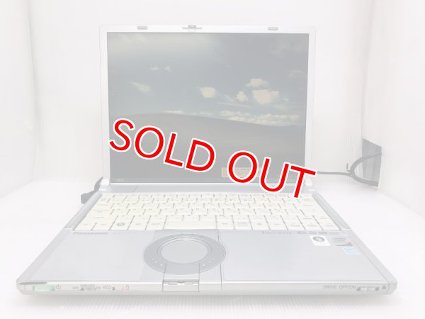 画像1: Panasonic Let's note CF-Y7DWJAAS (Core2Duo L7800 2.0GHz/2GB/HDD 120GB/DVDマルチ/Wi-Fi//Window XP Pro/14.1インチ) (1)