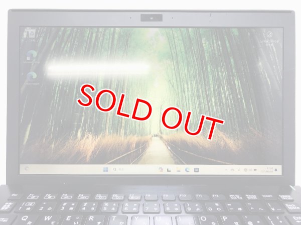 画像2: VAIO VJPF11C12N (Core i5-8250U 1.6GHz/8GB/SSD 256GB/Wi-Fi/Webカメラ/Windows11 Pro/11.6インチ) (2)