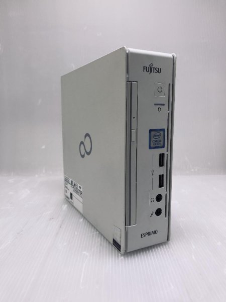 画像1: 富士通 ESPRIMO Q558/V(Core i3-8100T 3.1GHz/16GB/SSD 256GB/DVD-ROM/Windows11 Pro) ウルトラスリム (1)
