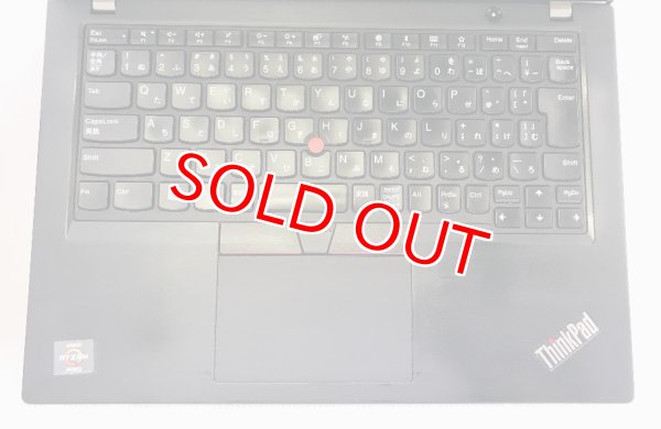 画像3: Lenovo ThinkPad X395 (AMD Ryzen5 2.1GHz/8GB/SSD 256GB/Wi-Fi/Webカメラ/Windows11 Pro/13.3インチ) (3)