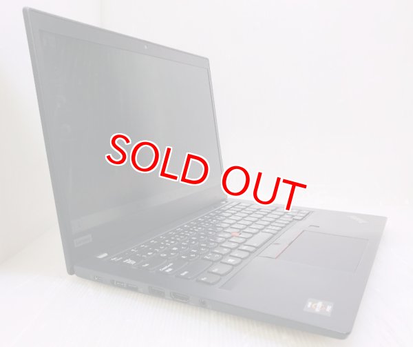 画像7: Lenovo ThinkPad X395 (AMD Ryzen5 2.1GHz/8GB/SSD 256GB/Wi-Fi/Webカメラ/Windows11 Pro/13.3インチ) (7)