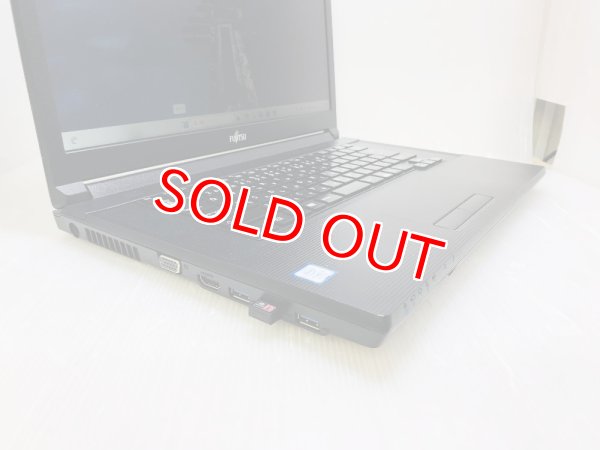 画像6: 富士通 LIFEBOOK A579/B (Core i5-8265U 1.6GHz/8GB/SSD 256GB/DVD-ROM/外付けWi-Fi/Windows11 Pro/15.6インチ) (6)