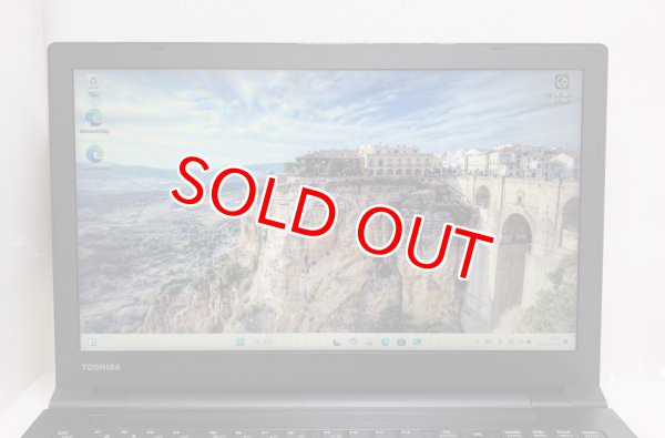 画像2: 東芝 dynabook B65/M (Core i3-8130U 2.2Ghz/4GB/500GB/DVDマルチ/Wi-Fi/Windows11 Pro/15.6インチ) (2)