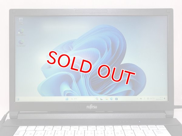 画像2: 富士通 LIFEBOOK A579/B (Celeron-4205U 1.8Ghz/8GB/SSD 256GB/Windows11 Pro/15.6インチ) (2)