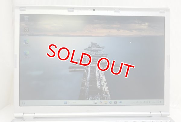 画像2: Panasonic Let's note CF-SZ5WD65S (Core i5-6200U 2.3GHz/4GB/SSD 128GB/DVDマルチ/Wi-Fi/Webカメラ/Window11 Pro/12.1インチ) (2)