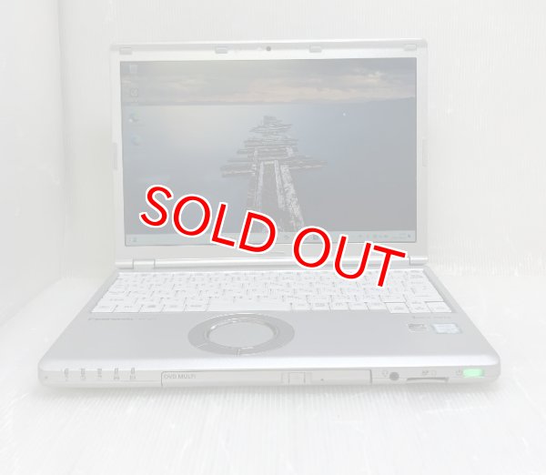 画像1: Panasonic Let's note CF-SZ5WD65S (Core i5-6200U 2.3GHz/4GB/SSD 128GB/DVDマルチ/Wi-Fi/Webカメラ/Window11 Pro/12.1インチ) (1)