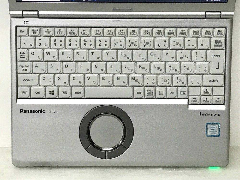 ●第7世代CPU 1920x1200 超軽量 Panasonic Let's note CF-SZ6GDFVS (Core i3-7100U  2.4GHz/4GB/SSD 128GB/Wi-Fi/Webカメラ/Window10 Pro)