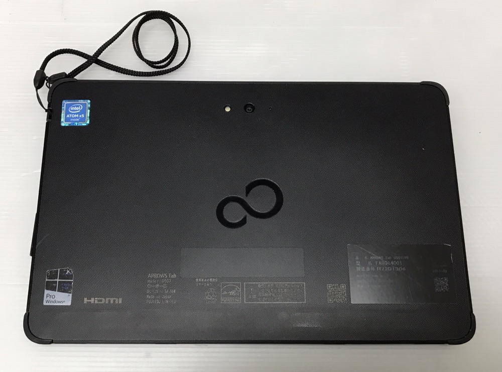 富士通 Arrows Tab Q507/PB (Atom x5 Z8550 1.44GHz/4GB/64GB/Wi-Fi 