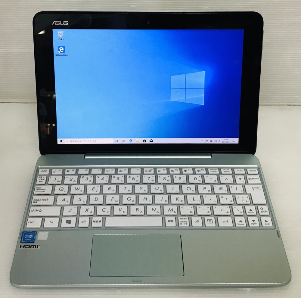 ASUS TransBook T101HA グリーン (Atom x5-Z8350 1.44GHz/2GB/64GB/Wi ...