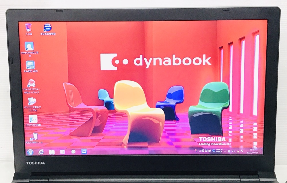 東芝 dynabook B35/R (Core i3-5005U 2.0GHz/4GB/500GB/Wi-Fi/Windows7 