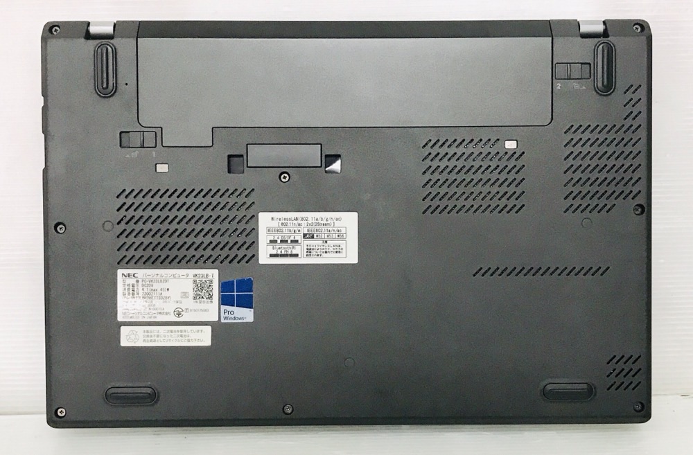 12.5型 第6世代CPU搭載のモバイルノートPC NEC VersaPro VK23LB-R