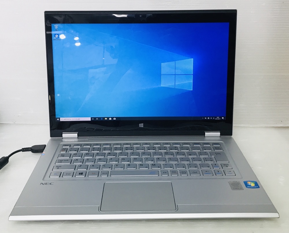 360°回転 タッチパネル FHD液晶 NEC VersaPro VK22TN-N (Core i5-5200U