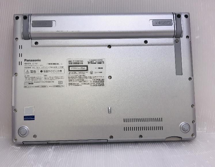 美品Let's note CF-SV8R13VS i5 SSD DVD M173 Let's note SV Panasonic CF-SV8R13VS Core i5-8365U 12.1型